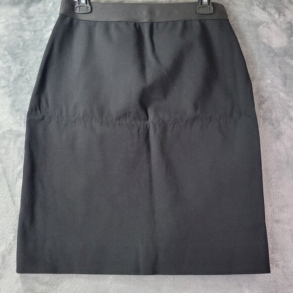 Everlane Womens Black Pencil‎ Skirt M Classic Career Workwear Minimalist sleek - Picture 4 of 6
